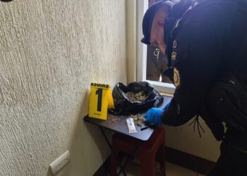 Localizan marihuana, cocaína y municiones en vivienda de Chimaltenango
