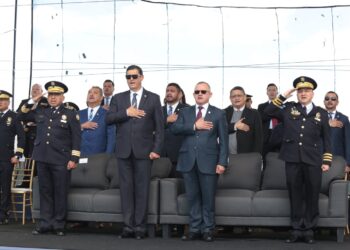 Autoridades de Gobernación nombran nuevos mandos de la cúpula policial