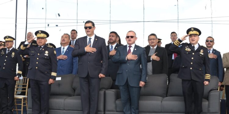 Autoridades de Gobernación nombran nuevos mandos de la cúpula policial