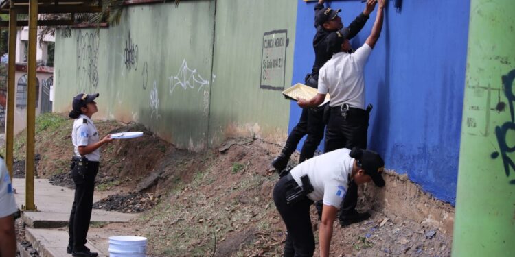 PNC recupera espacios públicos para la prevención del delito