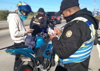 Operativos de Tránsito PNC buscan reducir siniestralidad vial