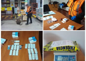 Localizan droga en el Aeropuerto Internacional La Aurora