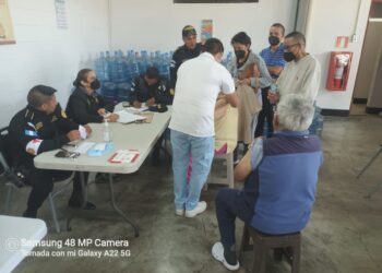 Salud Policial realiza jornada de vacunación contra la influenza