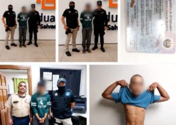 Personal antipandillas recibe en frontera a salvadoreño refugiado en Belice