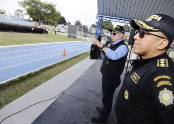 Solicitan a los nuevos agentes disciplina y compromiso por el servicio a la población guatemalteca