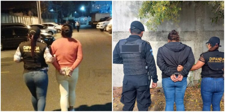 PNC captura a dos presuntas extorsionistas en operativos