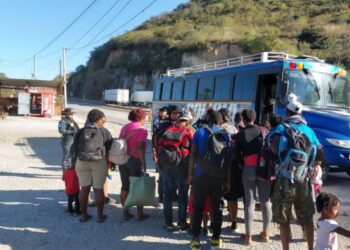 PNC remite a 32 extranjeros indocumentados al Instituto Guatemalteco de Migración