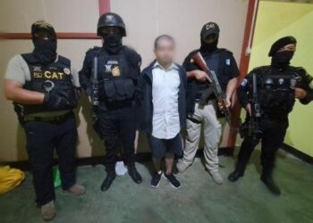 Pandillero salvadoreño es capturado por CAT en Chimaltenango