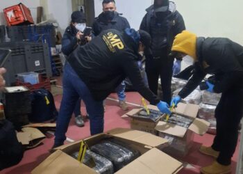 Localizan marihuana en agencia de encomiendas en San Marcos