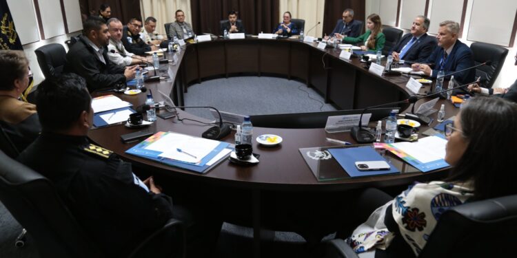 Reunión con Representantes del Sistema de Naciones Unidas en Guatemala, Seprem y Mingob.