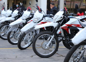 Extensionistas del MARN reciben motocicletas para fortalecer acciones de respuesta ante el cambio climático