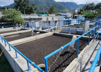 Panajachel mejora planta de tratamiento de aguas residuales y cumple con normativas del MARN