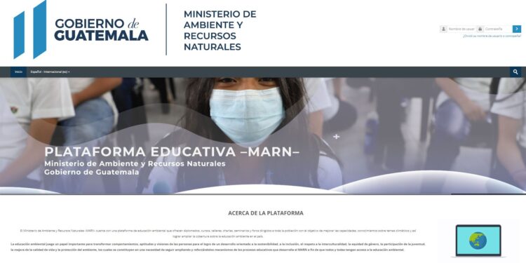 MARN lanza plataforma virtual para extender la educación ambiental en Guatemala