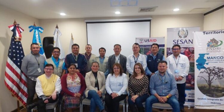 Sesan se reúne con cooperantes para intercambiar conocimientos y promover acciones de SAN en el occidente del país