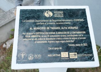 Tamahú recibe certificación ECOFAM y da un paso importante en el combate a la desnutrición crónica