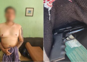 Presunto pandillero detenido luego de cometer hecho armado