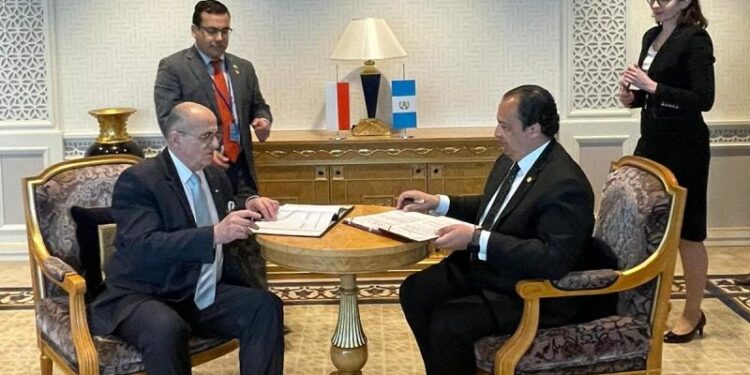 Guatemala y Polonia suscriben Protocolo sobre Consultas Políticas