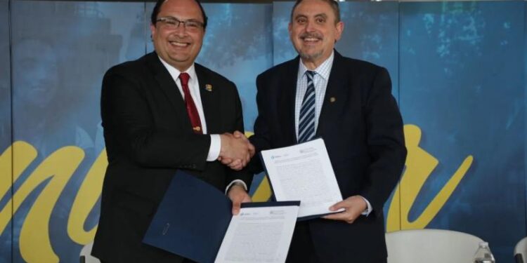 El Minex y la URL firman convenio de pasantías integrales