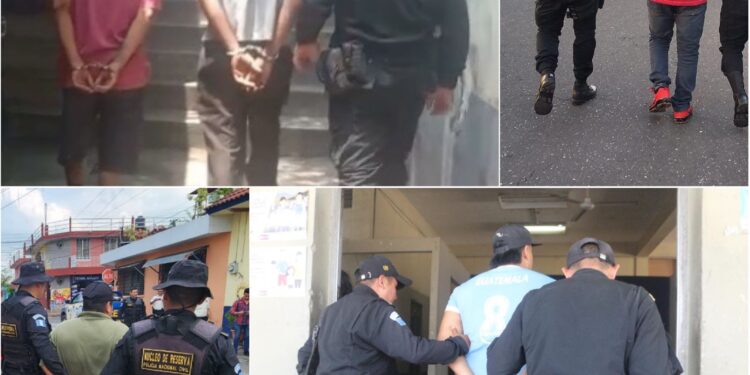 La PNC reporta capturas por portación ilegal de armas de fuego en operativos