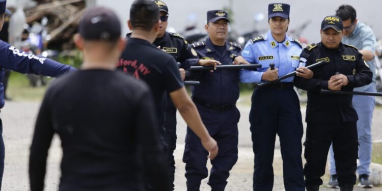 Desarrollan ejercicios sobre diferentes intervenciones policiales