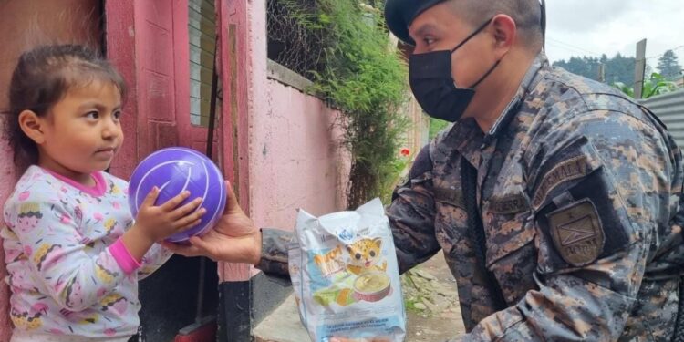 Ejército de Guatemala brinda apoyo logístico en Seguridad Alimentaria y Nutricional