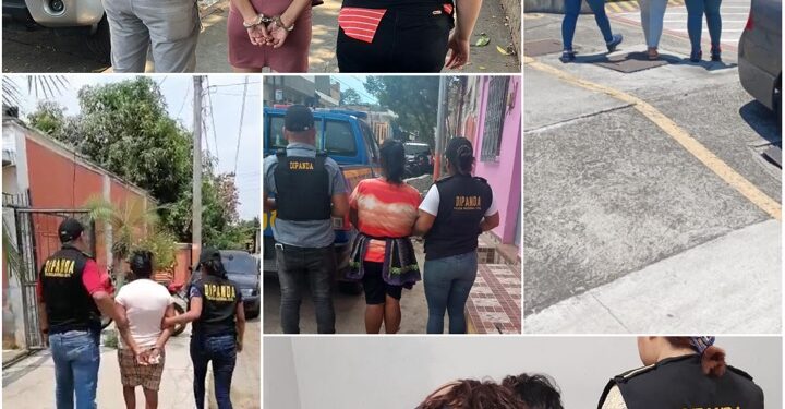Dipanda captura a cinco mujeres en distintos operativos por el delito de extorsión