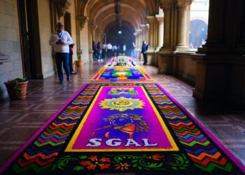 Con devoción, color y creatividad realizan cuarto concurso de alfombras en el Mingob