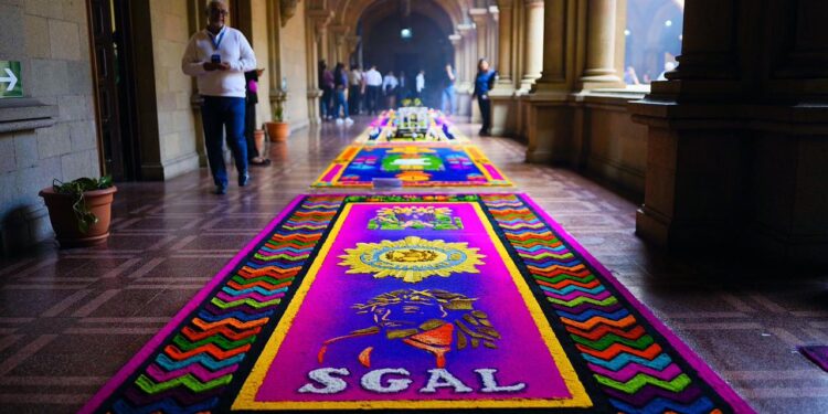 Con devoción, color y creatividad realizan cuarto concurso de alfombras en el Mingob