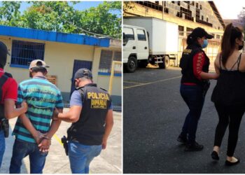 Capturan a dos personas en distintas acciones policiales