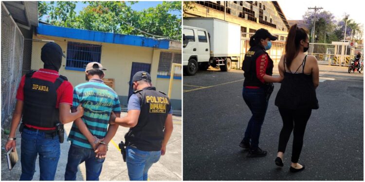 Capturan a dos personas en distintas acciones policiales