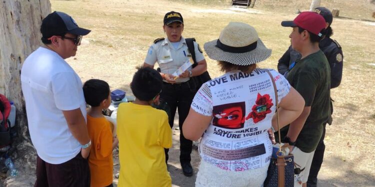 Fuerza Policial apoyó a 343 personas en distintos servicios