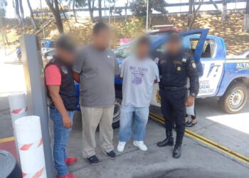 Presuntos sicarios son detenidos por investigadores de Delitos contra la Vida