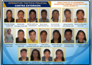 Presuntos pandilleros daban sus cuentas bancarias para recibir extorsión