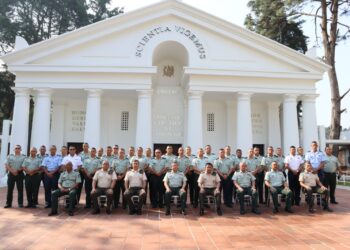 Guatemala recibe la visita de Oficiales alumnos del Ejército de Nicaragua.