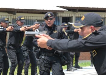 PNC fortalece destrezas en uso y manejo de armas