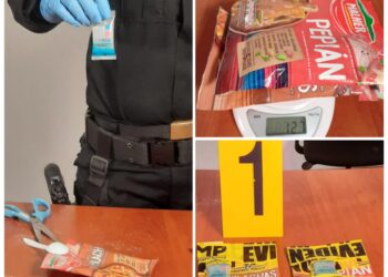 Decomisan droga en bodega de encomiendas