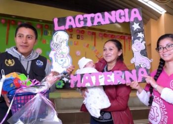 Promueven lactancia materna en San Carlos Sija, Quetzaltenango