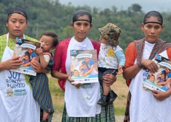Promueven alimentación complementaria saludable en San Cristóbal Verapaz