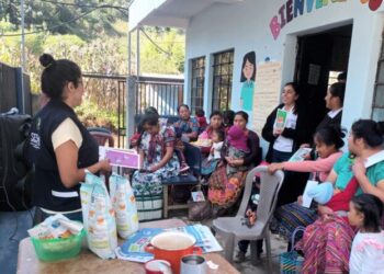 Madres de familia de Tecpán son capacitadas sobre buenas prácticas nutricionales