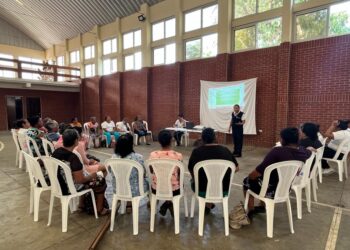 Comadronas de Iztapa, Escuintla, reciben capacitación sobre temas de Seguridad Alimentaria y Nutricional