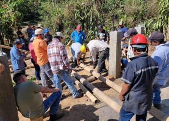 Enseñan a agricultores la utilidad del bambú en construcciones pecuarias