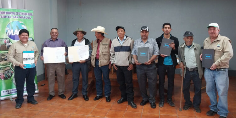 Productores organizados de Tejutla, San Marcos, recibirán apoyo