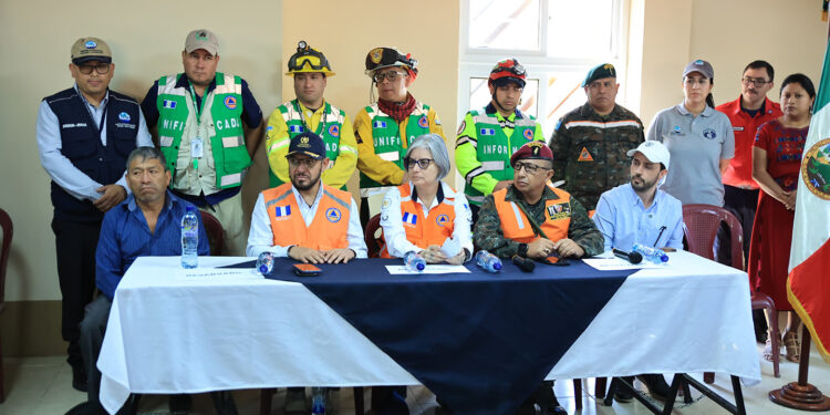 Se suman esfuerzos para apoyar a la población en Sacatepéquez