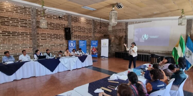 Promueven la seguridad alimentaria y nutricional en Huehuetenango