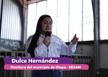 Día de la Mujer: Dulce Hernández, la juventud con experiencia de la SESAN