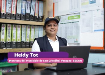 Día de la Mujer: un día en la vida de Heidy Tot, madre de familia y monitora de la SESAN