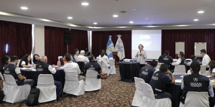 Delegaciones departamentales de la SESAN conocen lineamientos estratégicos 2024-2028