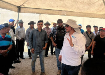 Agricultores de Quetzaltenango son capacitados en tema de riego