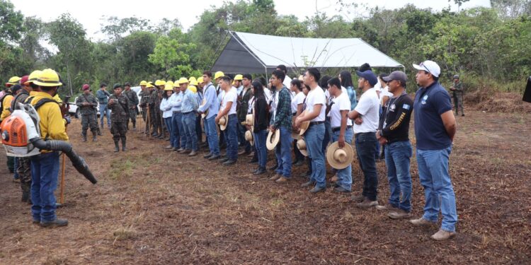 Capacidades son fortalecidas en el Primer Ejercicio Nacional de Supresión de Incendios Forestales