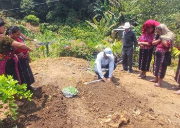 Mujeres de Huehuetenango capacitadas en huertos familiares